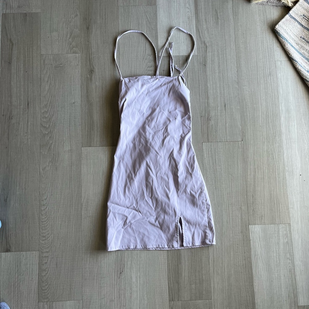 Garage Lilac Mini Dress